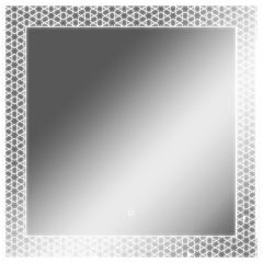 Зеркало Манила 700х700 с подсветкой Домино (GL7052Z) в Глазове - glazov.mebel24.online | фото