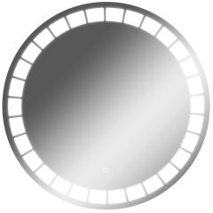 Зеркало Маскат 700х700 с подсветкой Домино (GL7057Z) в Глазове - glazov.mebel24.online | фото