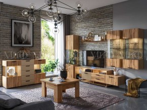 АЛТЕЯ Шкаф (Дуб крафт) в Глазове - glazov.mebel24.online | фото 2