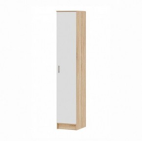 БЕАТРИС Шкаф Соло (дуб сонома/белый глянец) в Глазове - glazov.mebel24.online | фото