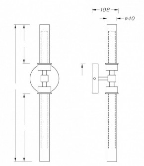 Бра Maytoni Stelo MOD116WL-L7B3K в Глазове - glazov.mebel24.online | фото 3