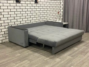 Диван Аккордеон 1280*2000 НПБ подлокотник ПРЯМОЙ накладки МДФ в Глазове - glazov.mebel24.online | фото 2