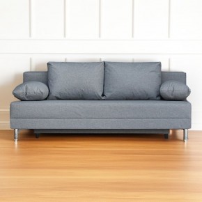 Диван-кровать Комфорт без подлокотников (4 подушки) BALTIC GREY в Глазове - glazov.mebel24.online | фото