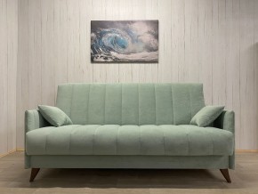 Диван Престиж-3 (НПБ) велюр Sensey mist green в Глазове - glazov.mebel24.online | фото