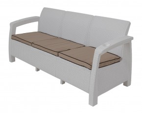 Диван Yalta Premium Sofa 3 Set (Ялта) белый (+подушки под спину) в Глазове - glazov.mebel24.online | фото