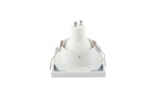 DK3014-WH Встраиваемый светильник влагозащ., IP 44, 50 Вт, GU10, белый, алюминий в Глазове - glazov.mebel24.online | фото 5