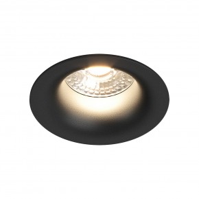 DK3024-BK Встраиваемый светильник, IP 20, 10 Вт, GU5.3, LED, черный, пластик в Глазове - glazov.mebel24.online | фото 1