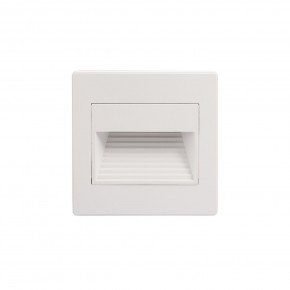 DK3050-WH Светильник встраиваемый в стену, IP 20, LED 3000, 1 Вт, белый, пластик в Глазове - glazov.mebel24.online | фото 3