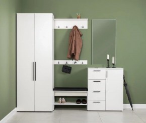 ЭЙР прихожая (модульная) Белый Шагрень в Глазове - glazov.mebel24.online | фото