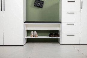 ЭЙР прихожая (модульная) Белый Шагрень в Глазове - glazov.mebel24.online | фото 23