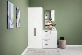 ЭЙР прихожая (модульная) Белый Шагрень в Глазове - glazov.mebel24.online | фото 26