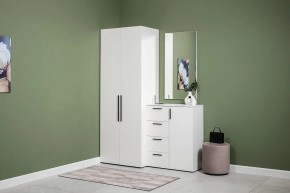 ЭЙР прихожая (модульная) Белый Шагрень в Глазове - glazov.mebel24.online | фото 3