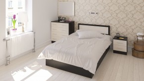 Фиеста Кровать 1200, цвет венге/дуб лоредо, ШхГхВ 123,5х203,5х80 см., сп.м. 1200х2000 мм., без матраса, основание есть в Глазове - glazov.mebel24.online | фото 5