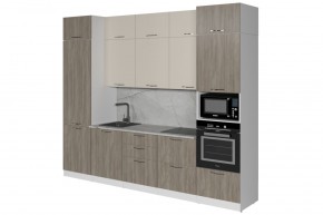 ФЬЮДЖИ Кухонный гарнитур Экстра (3000 мм) в Глазове - glazov.mebel24.online | фото 4