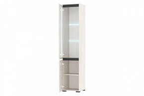 ГРЕТТА Пенал-витрина 1В1С (дуб крафт) в Глазове - glazov.mebel24.online | фото 2