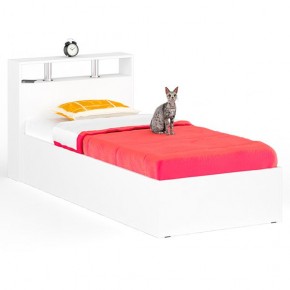 Камелия Кровать 0900, цвет белый, ШхГхВ 93,5х217х78,2 см., сп.м. 900х2000 мм., без матраса, основание есть в Глазове - glazov.mebel24.online | фото 1