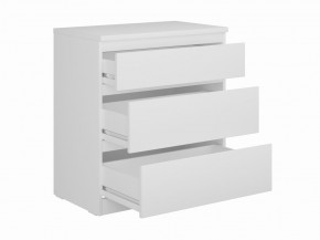 Комод КАСТОР с тремя ящиками, цвет белый в Глазове - glazov.mebel24.online | фото 2