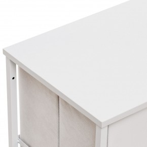 Комод Leset Линкс 4 ящ. (к/з), Каркас Белый, ящики Белые в Глазове - glazov.mebel24.online | фото 6