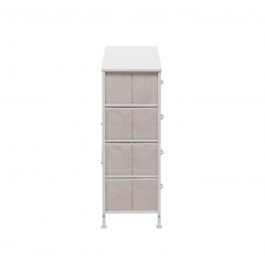 Комод Leset Линкс 8 ящ. (к/з), Каркас Белый, ящики Белые в Глазове - glazov.mebel24.online | фото 5