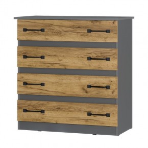 Комод Лофт (графит/крафт) в Глазове - glazov.mebel24.online | фото