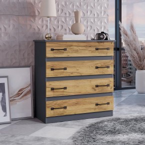 Комод Лофт (графит/крафт) в Глазове - glazov.mebel24.online | фото 3
