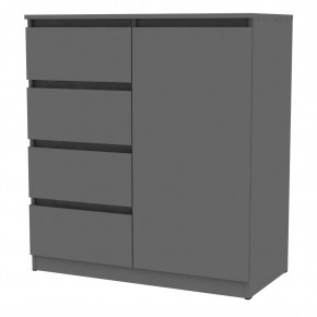 Комод Мальта K114 (Графит) в Глазове - glazov.mebel24.online | фото