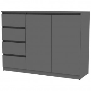 Комод Мальта K116 (Графит) в Глазове - glazov.mebel24.online | фото