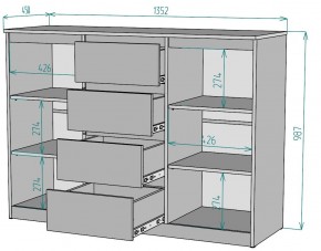 Комод Мальта K118 в Глазове - glazov.mebel24.online | фото 2