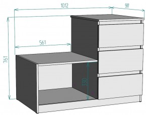 Комод Мальта K207 в Глазове - glazov.mebel24.online | фото 2