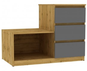 Комод Мальта K207 (ДВ-Графит) в Глазове - glazov.mebel24.online | фото