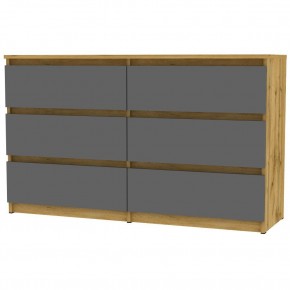 Комод Malta light K142 (ДВ-Графит) в Глазове - glazov.mebel24.online | фото
