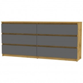 Комод Malta light K144 (ДВ-Графит) в Глазове - glazov.mebel24.online | фото