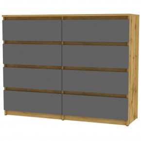 Комод Malta light K146 (ДВ-Графит) в Глазове - glazov.mebel24.online | фото