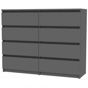 Комод Malta light K146 (Графит) в Глазове - glazov.mebel24.online | фото