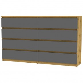Комод Malta light K147 (ДВ-Графит) в Глазове - glazov.mebel24.online | фото