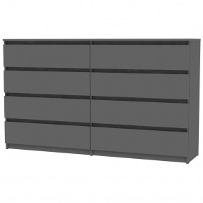 Комод Malta light K147 (Графит) в Глазове - glazov.mebel24.online | фото