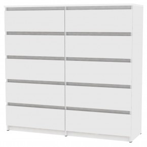 Комод Malta light K155 (Белый) в Глазове - glazov.mebel24.online | фото