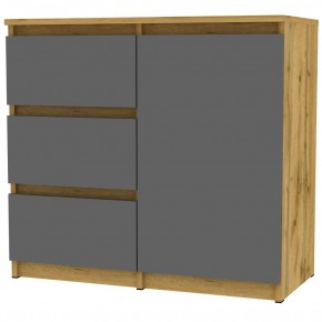 Комод Malta light K186 (ДВ-Графит) в Глазове - glazov.mebel24.online | фото