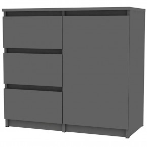 Комод Malta light K186 (Графит) в Глазове - glazov.mebel24.online | фото