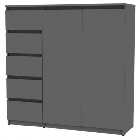 Комод Malta light K191 (Графит) в Глазове - glazov.mebel24.online | фото