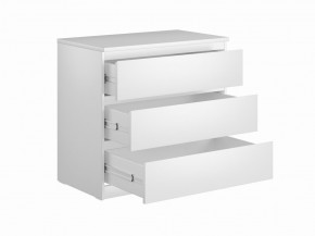 Комод МАЛЬТА с тремя выдвижными ящиками, цвет белый в Глазове - glazov.mebel24.online | фото 3