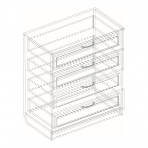 Комод "СА-08" Александрия в Глазове - glazov.mebel24.online | фото 3