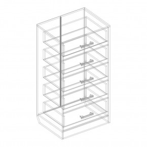 Комод с 5 ящиками "Милана" в Глазове - glazov.mebel24.online | фото 3