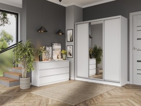 Комод с 6 ящиками 1400 "Бьянко" (Белый лофт) в Глазове - glazov.mebel24.online | фото 2