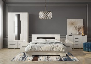 Комод Вега 1200 (Крафт белый - Венге) в Глазове - glazov.mebel24.online | фото 3
