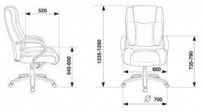 Кресло для руководителя T-9925SL/BLACK в Глазове - glazov.mebel24.online | фото 5