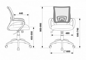 Кресло компьютерное CH-695N/R/TW-11 в Глазове - glazov.mebel24.online | фото 12
