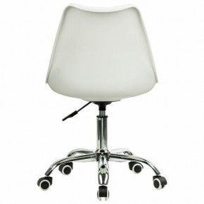 Кресло стул BRABIX "Eames MG-310 CH", хром, пластик белый, экокожа белая, 532923 в Глазове - glazov.mebel24.online | фото 4