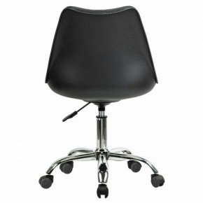 Кресло стул BRABIX "Eames MG-310 CH", хром, пластик черный, экокожа черная, 532925 в Глазове - glazov.mebel24.online | фото 4