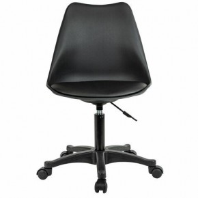 Кресло стул BRABIX "Eames MG-310 PL", пластик черный, экокожа черная, 532927 в Глазове - glazov.mebel24.online | фото 1